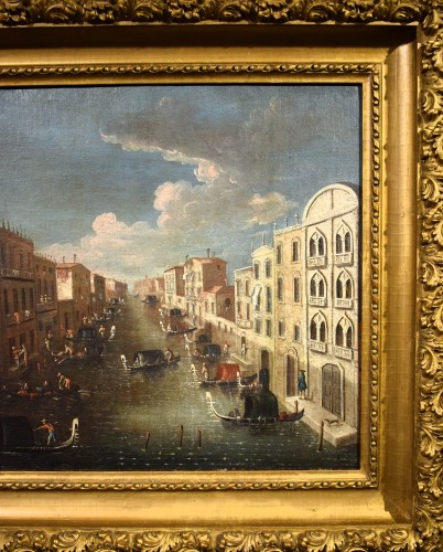 Venise, défilé de gondoles sur le canal - Gabriele Bella (Venise 1730-1799) - Romano Ischia